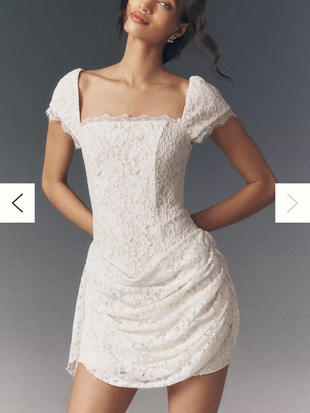 ELLIATT SOLENNE LACE MINI DRESS